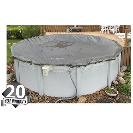 ARCTIC ARMOR Arctic Armor WC9821 20 Year 12'x24' Oval Above Ground Swimming Pool Winter Covers WC9821
